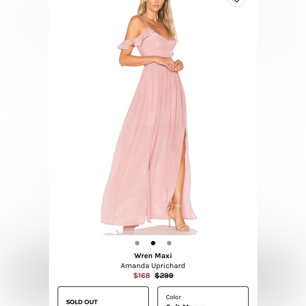Revolve Amanda Uprichard maxi dress